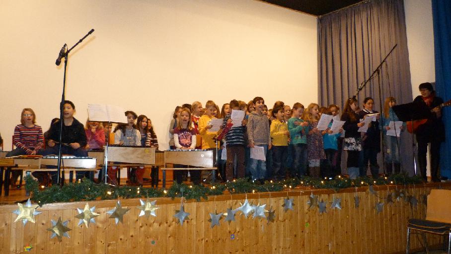 Weihnachten Chor Instrumente