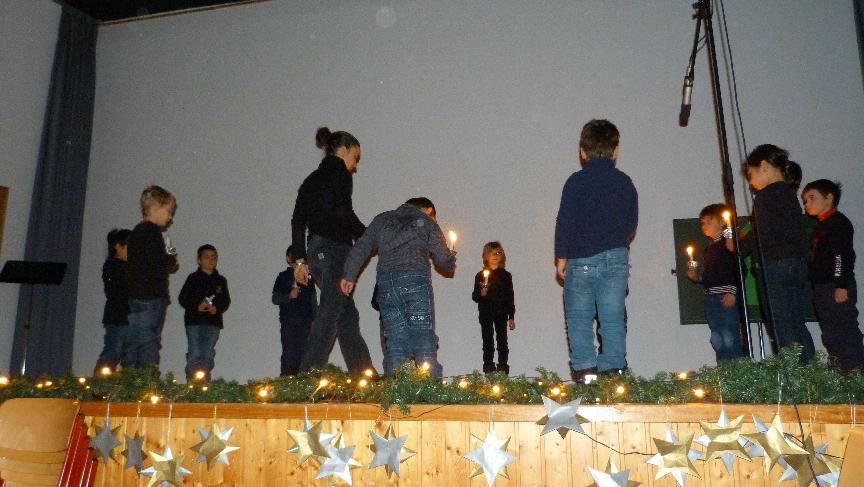 Weihnachten Lichtertanz